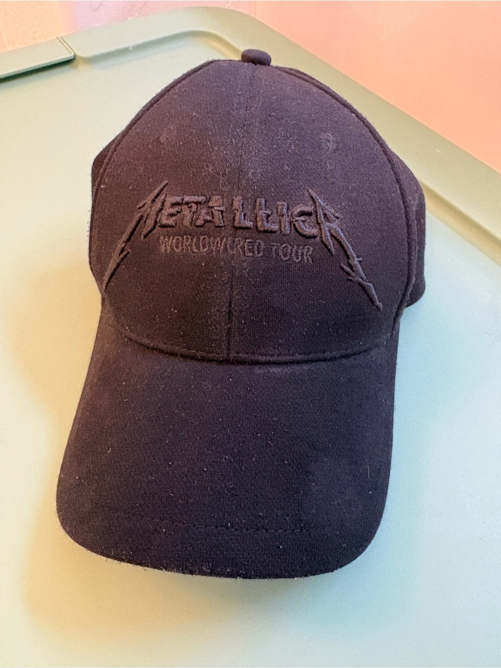 Metallica WorldWired Tour VIP Black Baseball Cap